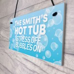 Personalised Hot Tub Gift For Garden Novelty Hot Tub Accessories