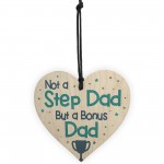 Novelty Gift For Step Dad Fathers Day Gifts For Step Dad Heart