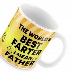 Funny Fathers Day Mug Gift For Dad Daddy From Daughter Son