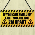 Funny Quarantine Social Distance Gifts Novelty Man Cave Sign