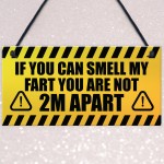 Funny Quarantine Social Distance Gifts Novelty Man Cave Sign