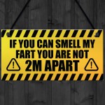 Funny Quarantine Social Distance Gifts Novelty Man Cave Sign