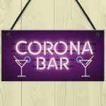 Funny Bar Signs Quarantine Gifts Novelty Home Bar Decor Gifts
