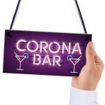 Funny Bar Signs Quarantine Gifts Novelty Home Bar Decor Gifts