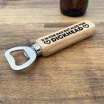 Funny Rude Bottle Opener Fathers Day Gift For Dad Novelty Dad