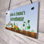 PERSONALISED Novelty Greenhouse Sign Garden Signs And Plaques