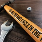 Best Uncle Gift Engraved Hammer Funny Uncle Birthday Christmas