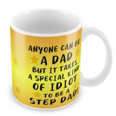 Funny Step Dad Gifts Novelty Mug For Fathers Day Birthday Gifts