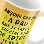 Funny Step Dad Gifts Novelty Mug For Fathers Day Birthday Gifts