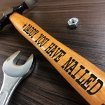 Engraved Hammer Gift For Daddy Novelty Birthday Gift Idea Dad