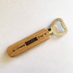 Happy Fathers Day Gift For Dad Wooden Bottle Opener Gift For Him Happy Fathers Day Gift For Dad Wooden Bottle Opener Gift For Him