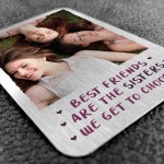 Best Friend Birthday Christmas Gift Personalised Metal Card