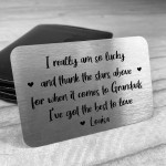 Novelty Gift For Grandad Wallet Card Grandparent Gift