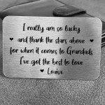 Novelty Gift For Grandad Wallet Card Grandparent Gift