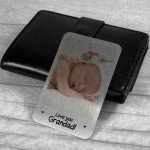 Novelty Gift For Grandad Personalised Metal Wallet Card Insert