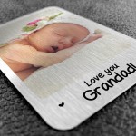 Novelty Gift For Grandad Personalised Metal Wallet Card Insert