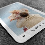 Novelty Gift For Dad Personalised Metal Wallet Card Insert