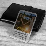 Thank You Gift For Best Friend Metal Wallet Card Insert Birthday