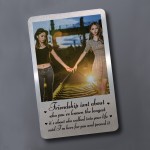 Thank You Gift For Best Friend Metal Wallet Card Insert Birthday