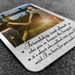 Thank You Gift For Best Friend Metal Wallet Card Insert Birthday