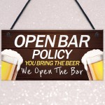 Funny Bar Sign Man Cave Pub Bar Sign Hanging Sign Gift For Him