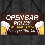 Funny Bar Sign Man Cave Pub Bar Sign Hanging Sign Gift For Him