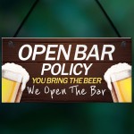 Funny Bar Sign Man Cave Pub Bar Sign Hanging Sign Gift For Him