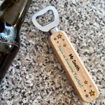 Awesome Teacher Personalised Bottle Opener Thank You Teacher