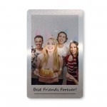 Best Friend Gift For Birthday Metal Wallet Insert Personalised