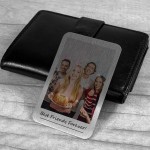 Best Friend Gift For Birthday Metal Wallet Insert Personalised