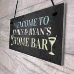 PERSONALISED Home Bar Sign Garden Pub Plaque Quirky Decor