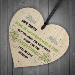 Gift For Teacher Assistant In Lockdown Personalised Wood Heart