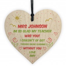 Nursery Preschool Teacher Assistant Thank You Gift Heart