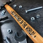 Best BROTHER In The World Engraved Hammer Birthday Xmas Gift