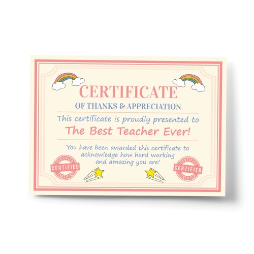 Gift For Best Teacher Leaving School Gift Leaving Nursery Gift