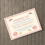 Gift For Best Teacher Leaving School Gift Leaving Nursery Gift