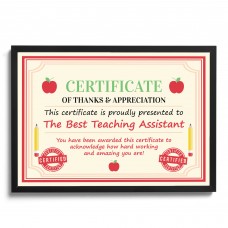 Gift For Best Teaching Assistant Leaving School Nursery Gift