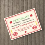 Gift For Best Teaching Assistant Leaving School Nursery Gift
