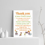 Special Thank You Poem Gift For Teacher Leaving Nursery
