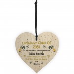 Lockdown Class Of 2020 Personalised Thankyou Teaching Assistant