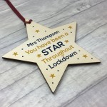 BEEN A STAR Personalised Teacher Assistant Thank You Gift Star