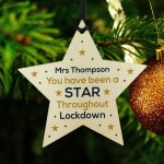 BEEN A STAR Personalised Teacher Assistant Thank You Gift Star