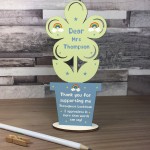 PERSONALISED Lockdown Poem Gift For Teacher Thank You Gift