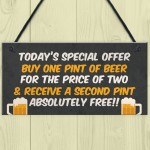 Funny Bar Sign For Man Cave Pub Hanging Sign Gift For Men Beer