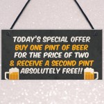 Funny Bar Sign For Man Cave Pub Hanging Sign Gift For Men Beer