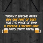 Funny Bar Sign For Man Cave Pub Hanging Sign Gift For Men Beer