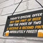 Funny Bar Sign For Man Cave Pub Hanging Sign Gift For Men Beer