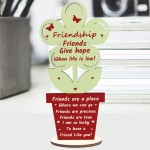 Friendship Gift For Her Freestanding Flower Gift For Best Friend