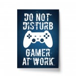 Gaming Wall Art For Boys Bedroom DO NOT DISTURB Games Room Print