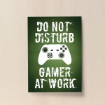 Gaming Print For Boys Bedroom DO NOT DISTURB Games Room PrintChe
